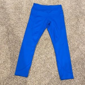 EUC royal blue 7/8 Zyia light n tight leggings